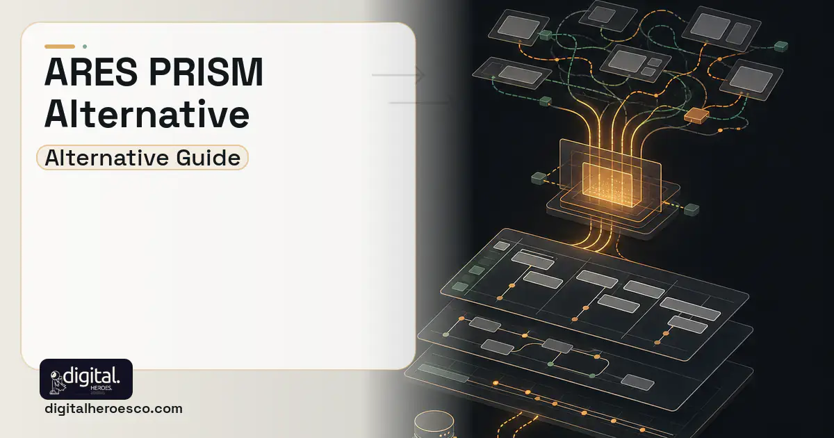 Project Management Software workflow illustration for Ares Prism Alternative.