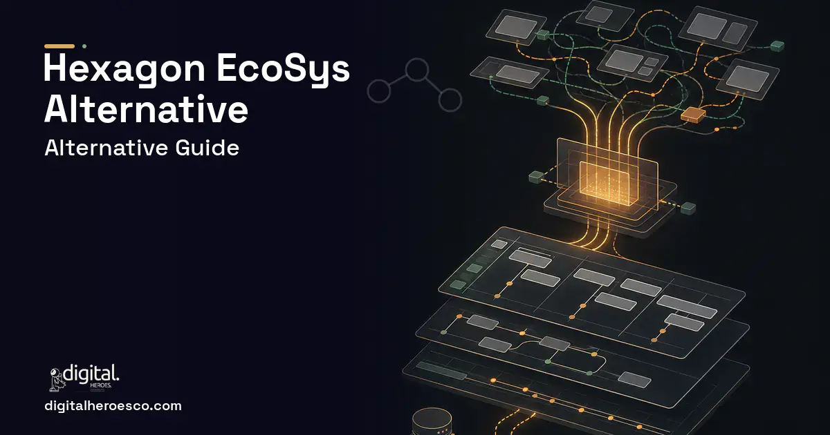 Project Management Software workflow illustration for Hexagon EcoSys Alternatives.