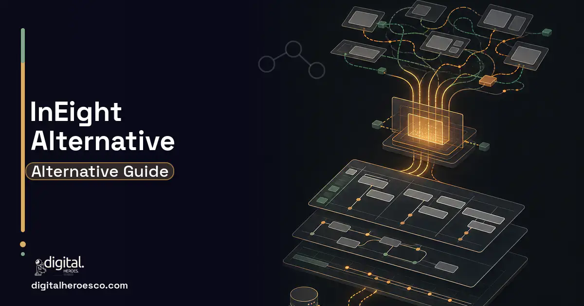 Project Management Software workflow illustration for Ineight Alternative.