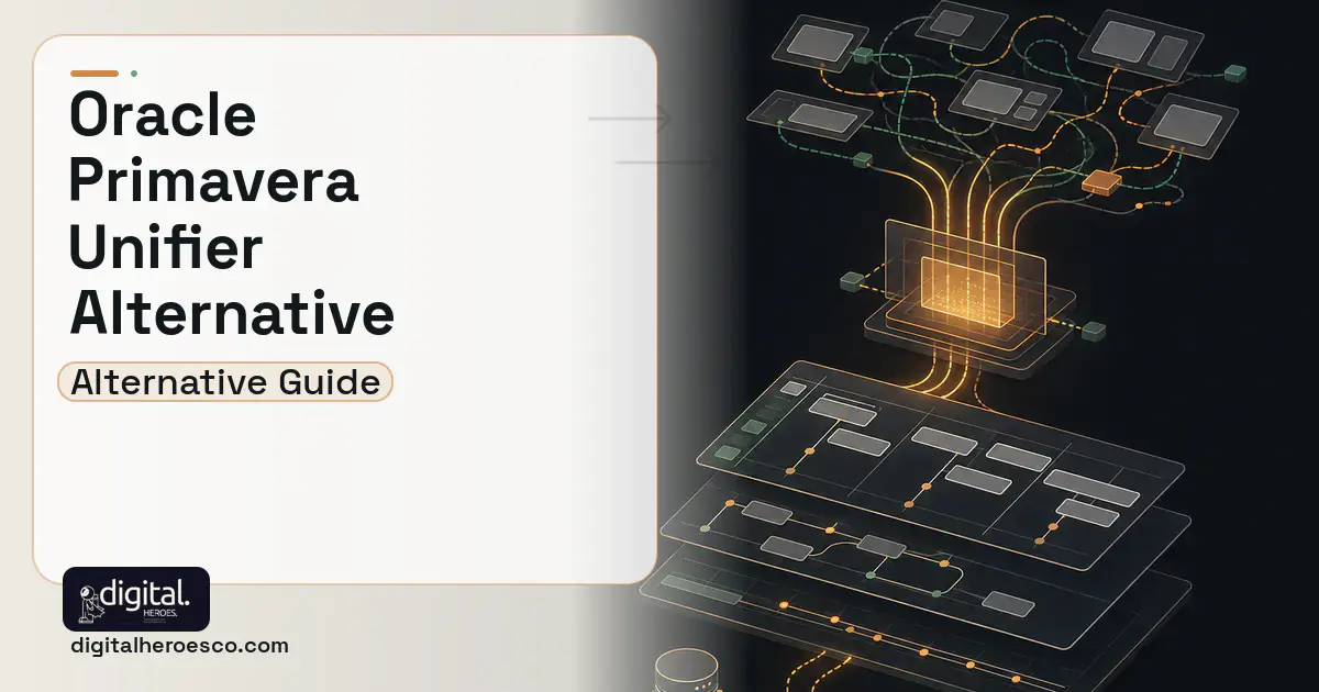 Project Management Software workflow illustration for Oracle Primavera Unifier Alternative.
