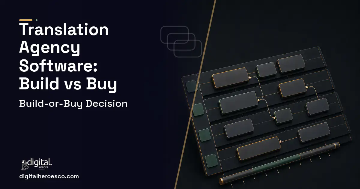 Project Management Software software overview illustration for Translation Agency Software Build vs Buy Guide.