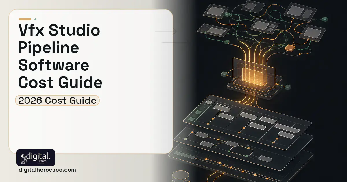 Project Management Software workflow illustration for VFX Studio Pipeline Software Cost Guide.