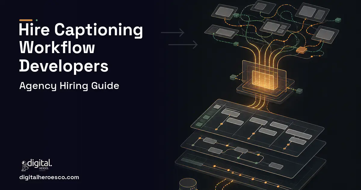 Project Management Software workflow illustration for Closed Captioning Workflow Software.