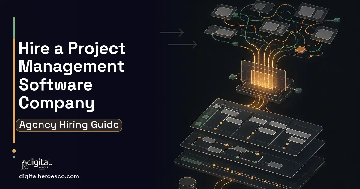 Project Management Software workflow illustration for Project Management Software.