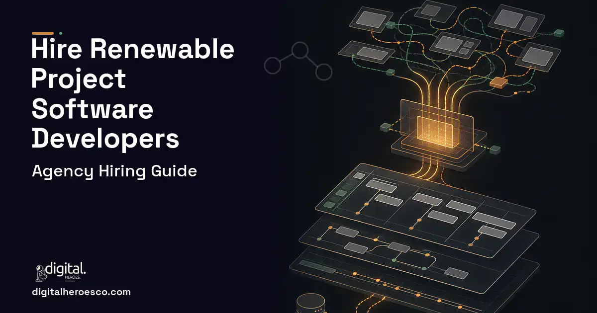 Project Management Software workflow illustration for How to Hire a Renewable Project Development Software Company.
