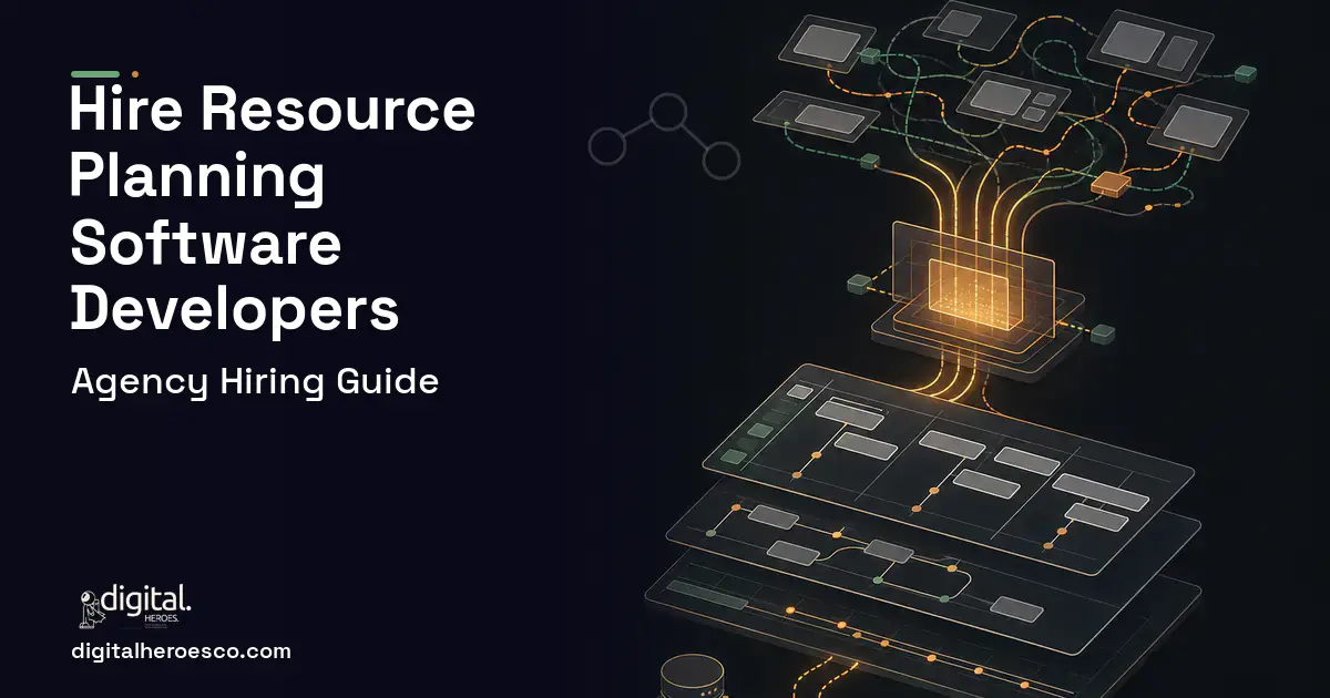 Project Management Software workflow illustration for How to Hire a Resource Planning Software Development Company.
