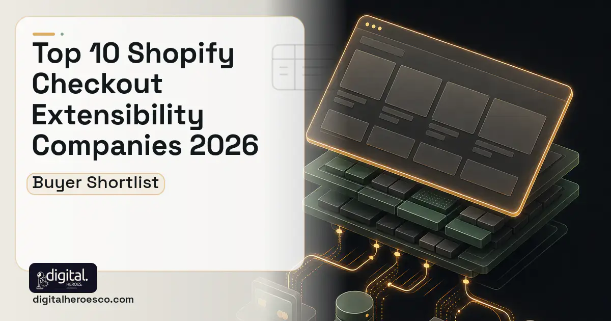 Shopify Development product interface illustration for Top 10 Shopify Checkout Extensibility Companies.