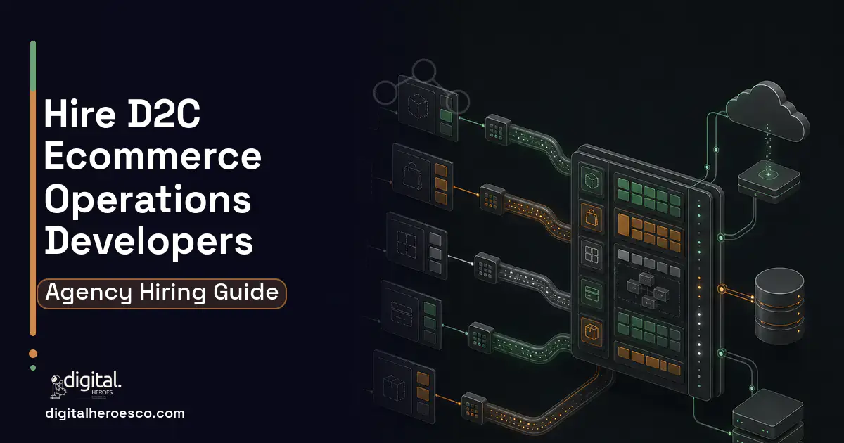 Shopify Development workflow illustration for How to Hire a D2C Ecommerce Operations Software Company.