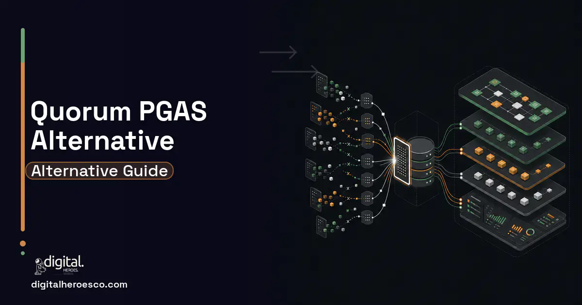 Supply Chain Software workflow illustration for Quorum Pgas Alternative.