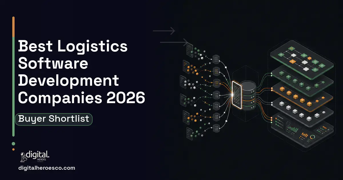 Supply Chain Software workflow illustration for Best Logistics and Fleet Software Development Companies 2026.