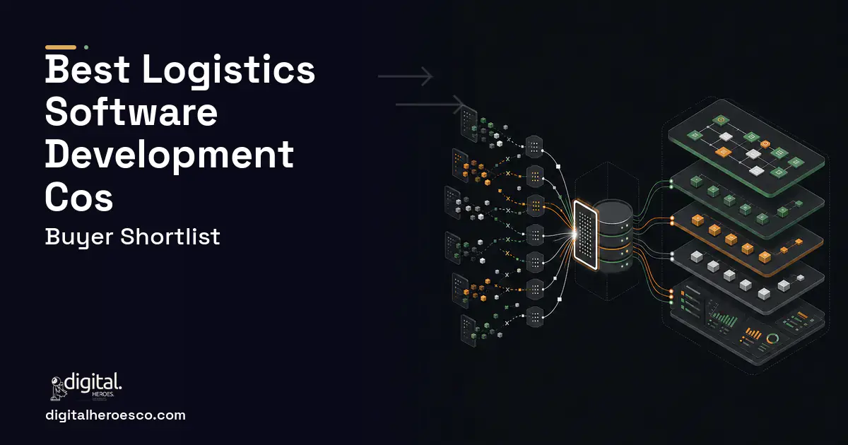 Supply Chain Software workflow illustration for Best Logistics Software Development Companies 2026.