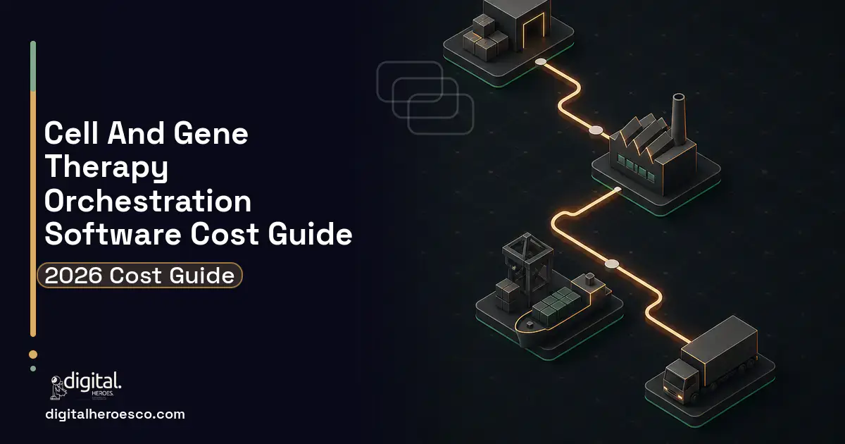 Supply Chain Software software overview illustration for Cell AND Gene Therapy Orchestration Software Cost Guide.