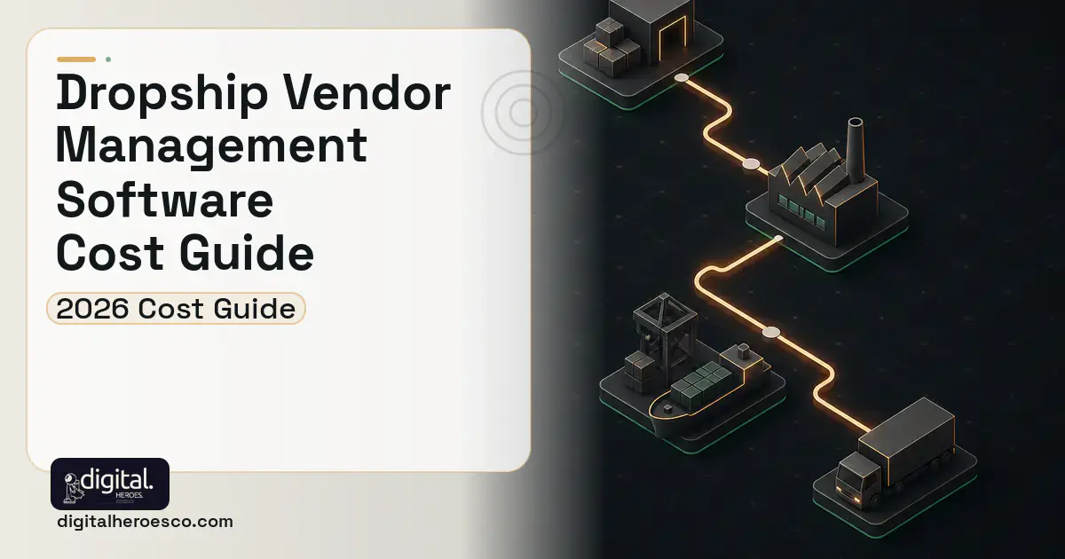 Supply Chain Software software overview illustration for Dropship Vendor Management Software Cost Guide.