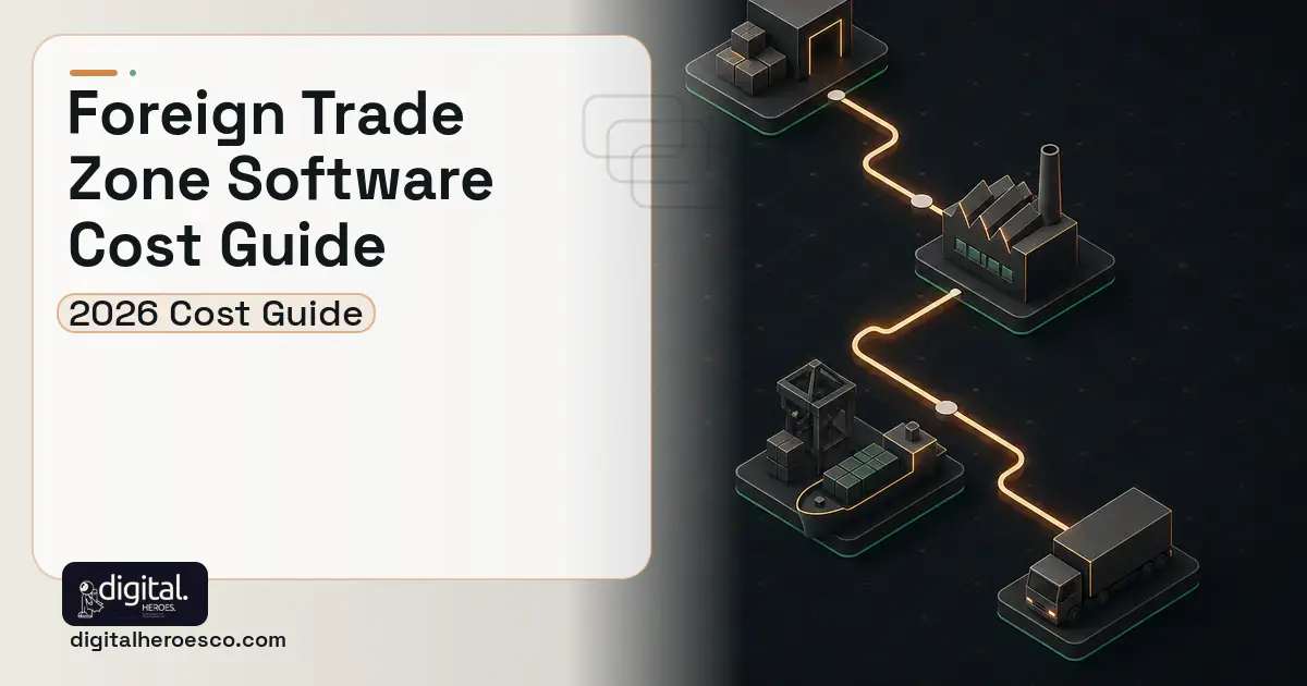 Supply Chain Software software overview illustration for Foreign Trade Zone Software Cost Guide.