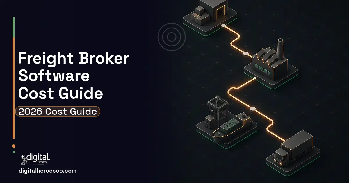 Supply Chain Software software overview illustration for Freight Broker Software Cost Guide.
