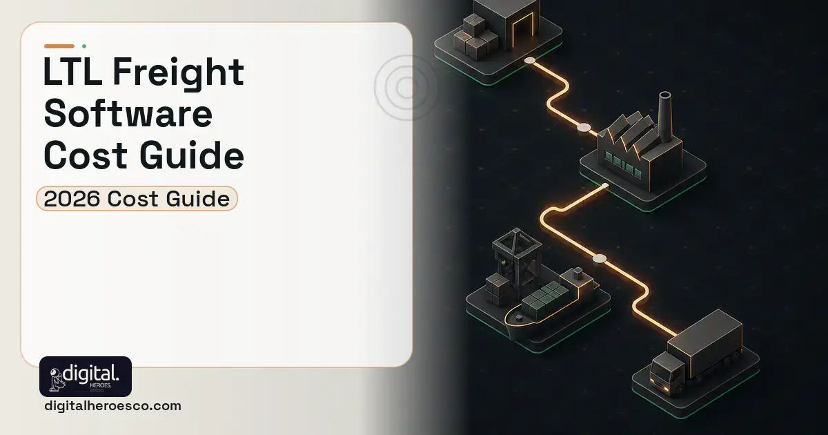 Supply Chain Software software overview illustration for LTL Freight Software Cost Guide.