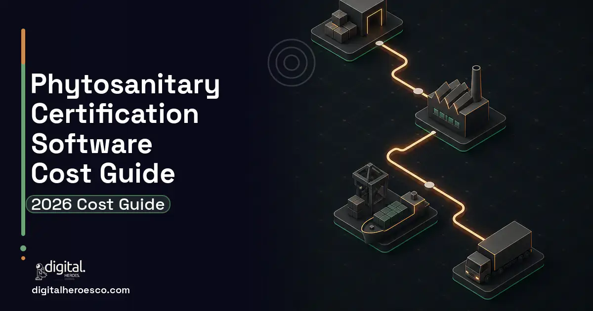 Supply Chain Software software overview illustration for Phytosanitary Certification Software Cost Guide.