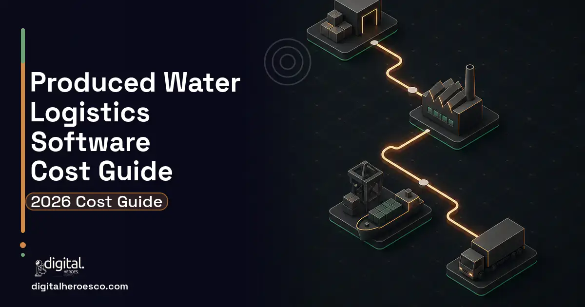 Supply Chain Software software overview illustration for Produced Water Logistics Software Cost Guide.