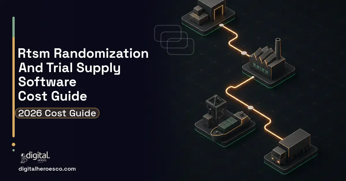 Supply Chain Software software overview illustration for Rtsm Randomization AND Trial Supply Software Cost Guide.