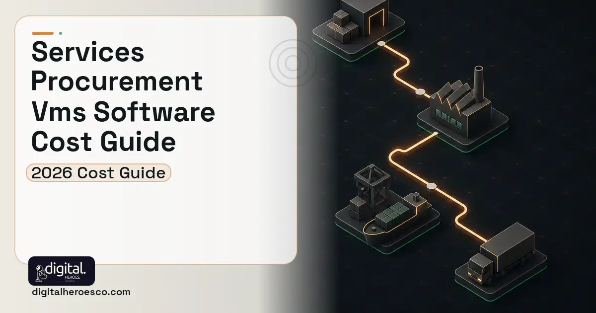 Supply Chain Software software overview illustration for Services Procurement VMS Software Cost Guide.