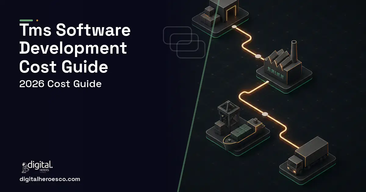 Supply Chain Software software overview illustration for TMS Software Development Cost Guide.