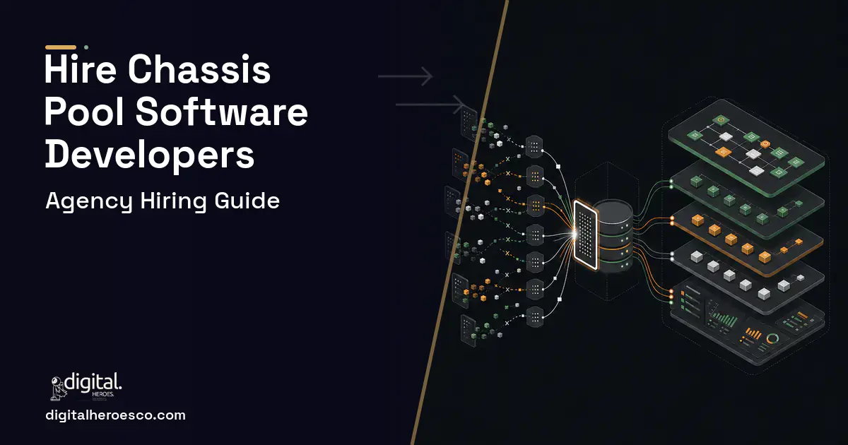 Supply Chain Software workflow illustration for How to Hire a Chassis Pool Management Software Development Company.