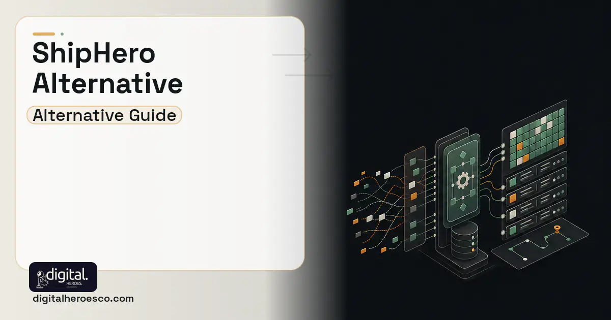 Warehouse Management Software workflow illustration for ShipHero Alternative.