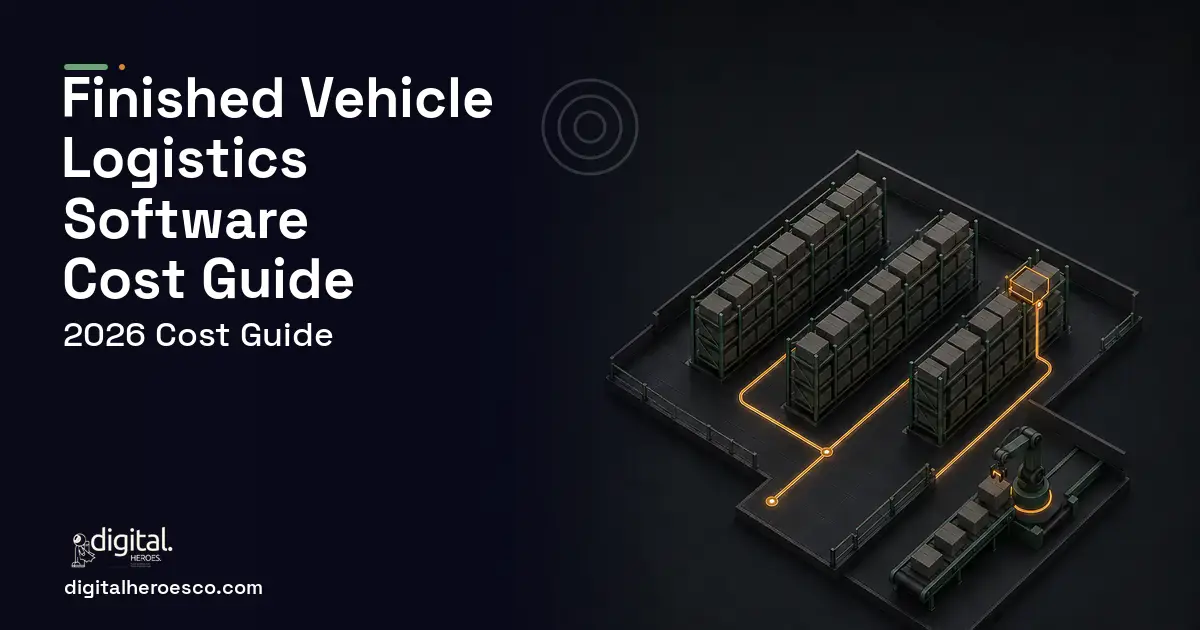 Warehouse Management Software software overview illustration for Finished Vehicle Logistics Software Cost Guide.