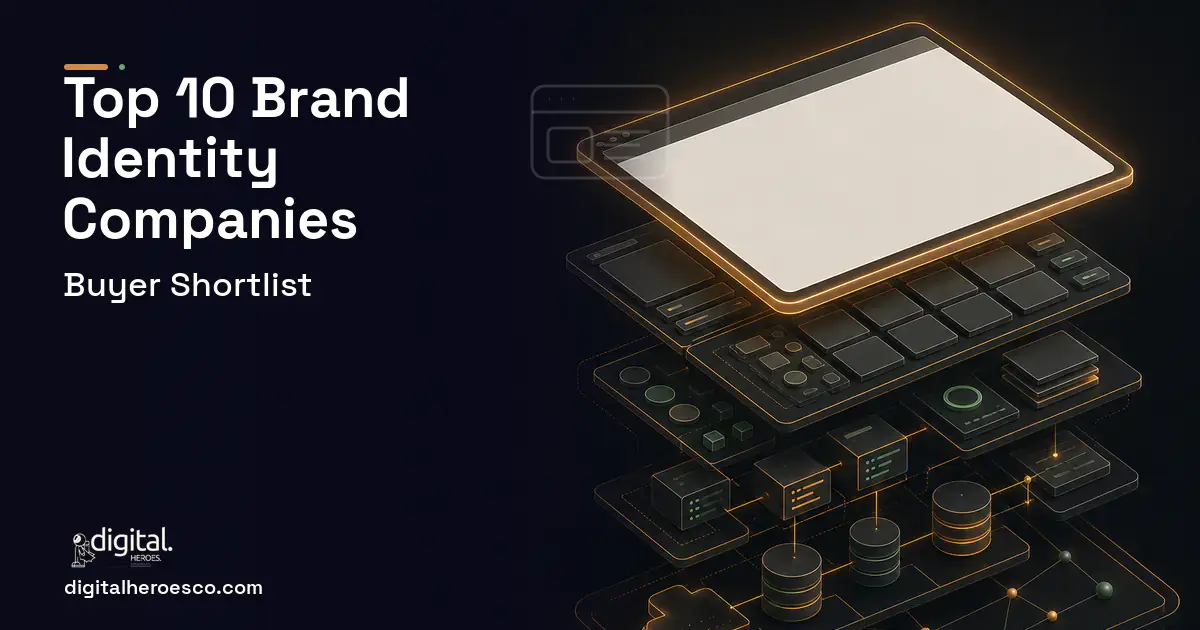 Website Development product interface illustration for Top 10 Brand Identity Companies 2026.