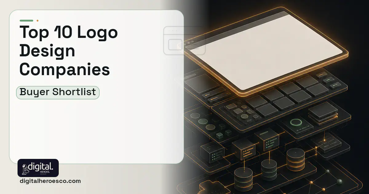Website Development product interface illustration for Top 10 Logo Design Companies 2026.