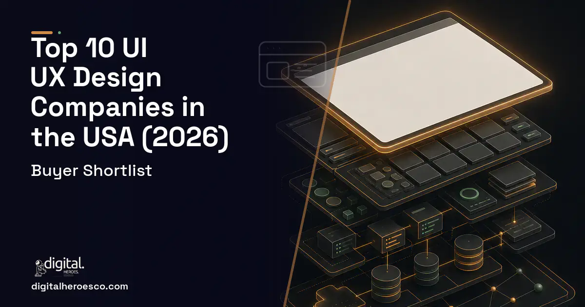 Website Development product interface illustration for Top 10 UI UX Design Companies in the USA 2026.