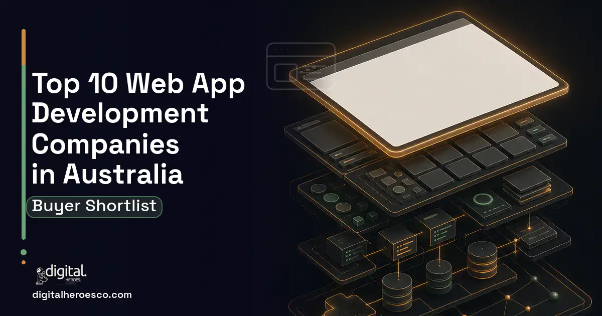Website Development product interface illustration for Top 10 Web App Development Companies in Australia 2026.