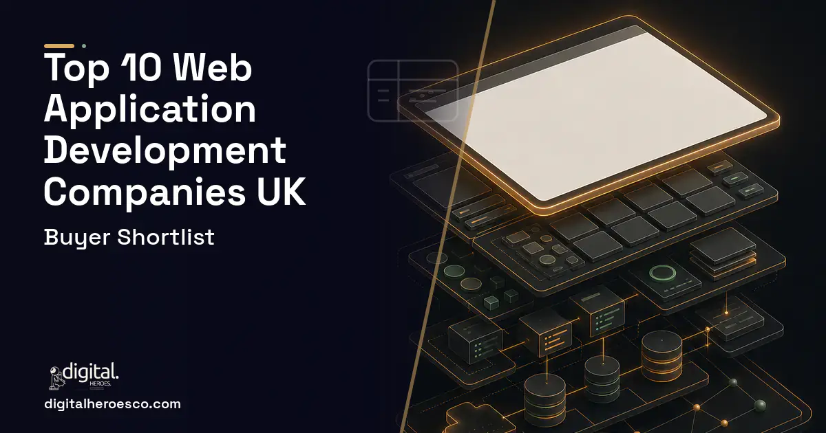 Website Development product interface illustration for Top 10 Web Application Development Companies in the UK 2026.