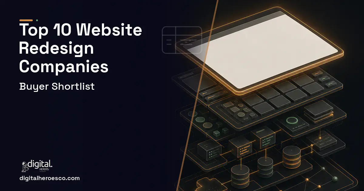 Website Development product interface illustration for Top 10 Website Redesign Companies 2026.