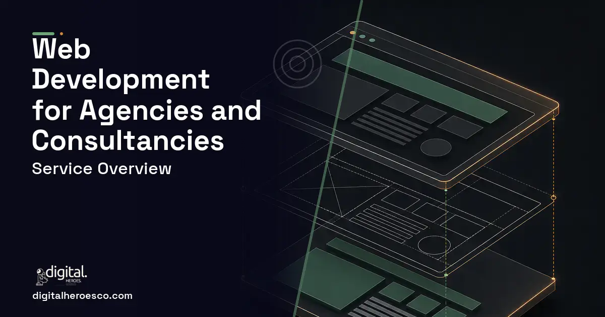 Website Development software overview illustration for Web Development FOR Agencies AND Consultancies.