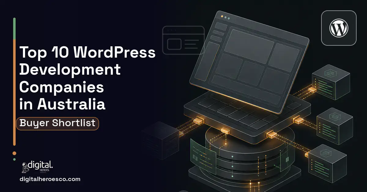 WordPress Development product interface illustration for Top 10 WordPress Development Companies in Australia 2026.